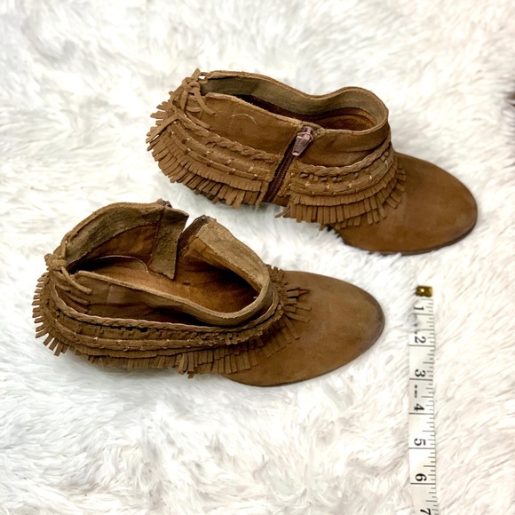 Naughty Monkey Fringe Ankle Booties - Picture 4 of 5